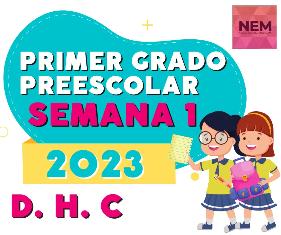Primer grado de preescolar - Pinta Sonrisas - Proyectos de preescolar y  Planeaciones analiticas de preescolar NEM 2023-2024