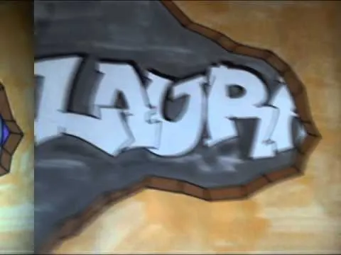 Graffiti "LAURA" By ZhyMeex◄ - YouTube