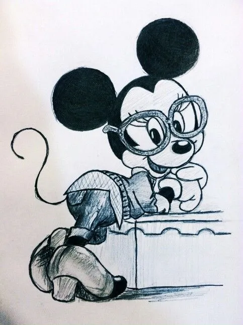 Hipster Minnie Mouse | • All Things Disney • | Pinterest