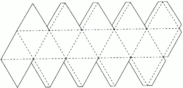 Icosaedro para armar - Imagui