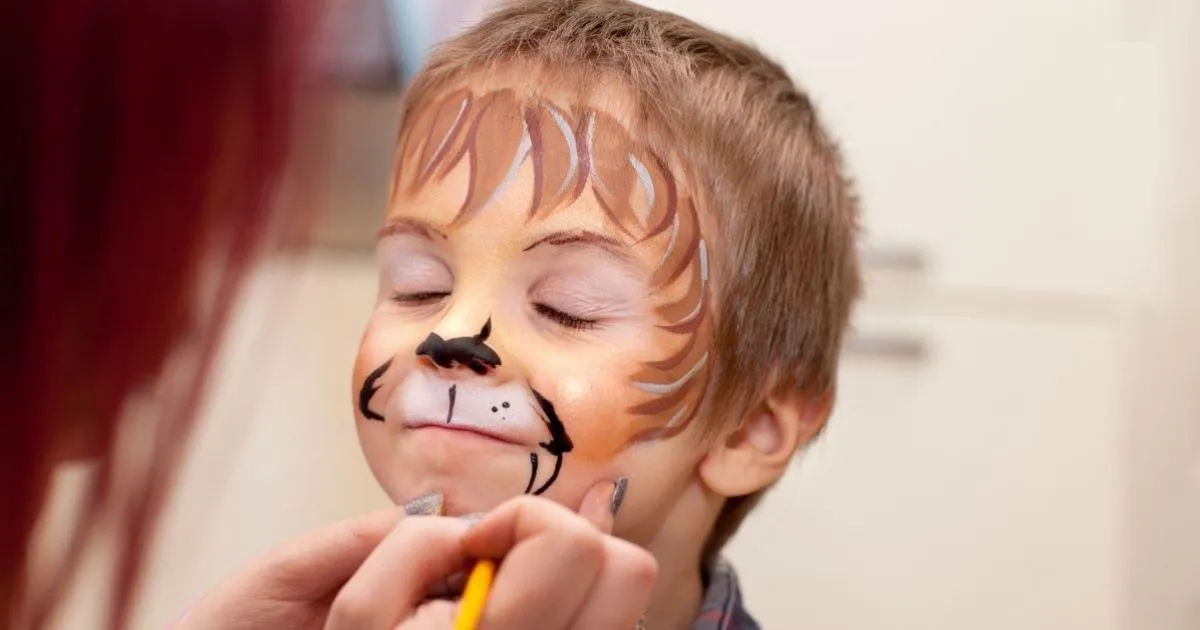 Ideas de maquillaje facial infantil para Carnaval