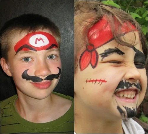 Ideas para pintar caras de fiesta | Fiestas infantiles y ...