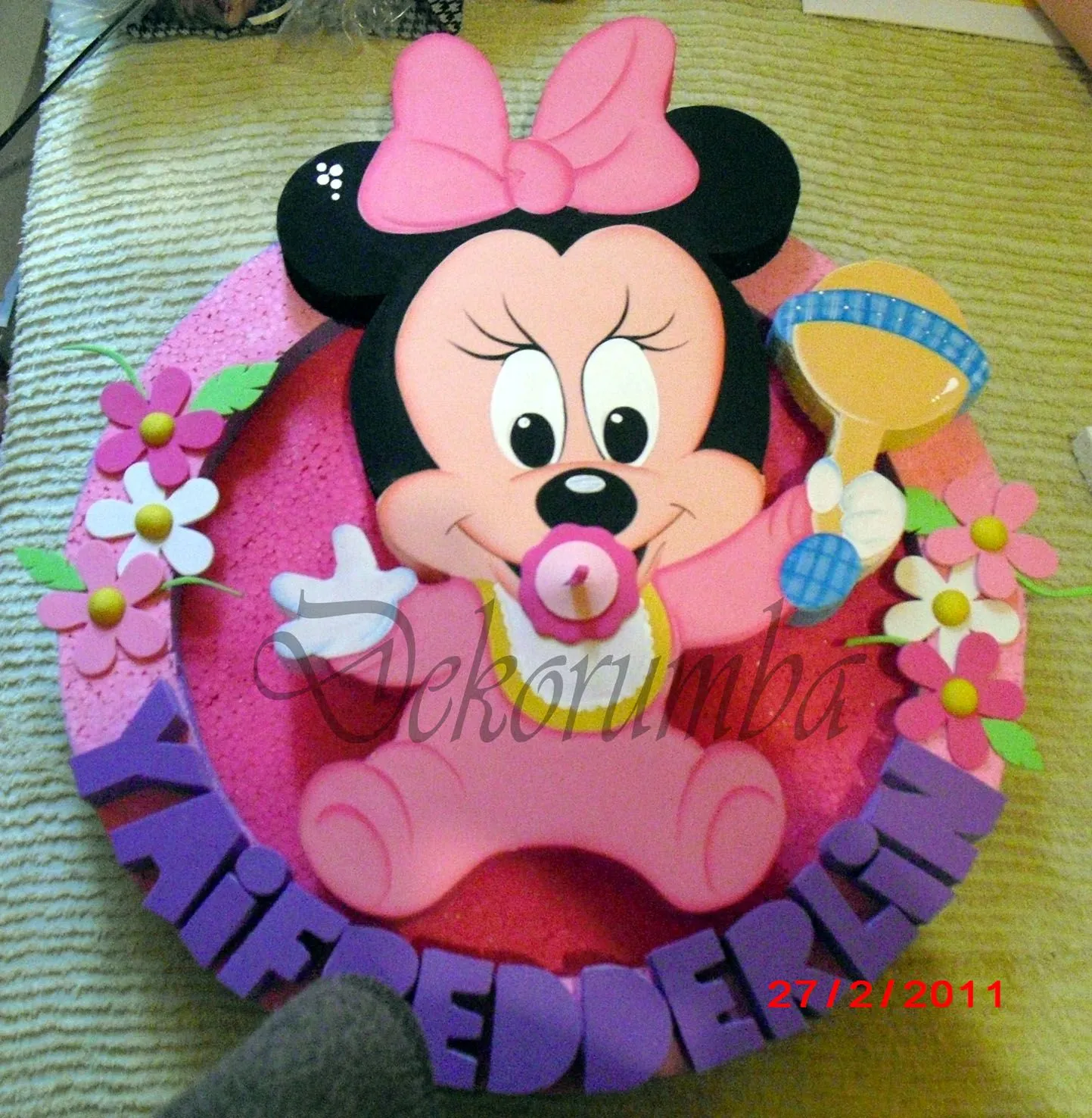 Minnie Mouse baby chupetera - Imagui