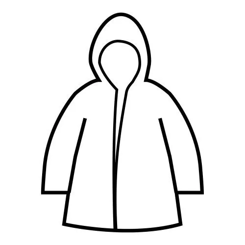 Raincoat, free coloring pages | Coloring Pages