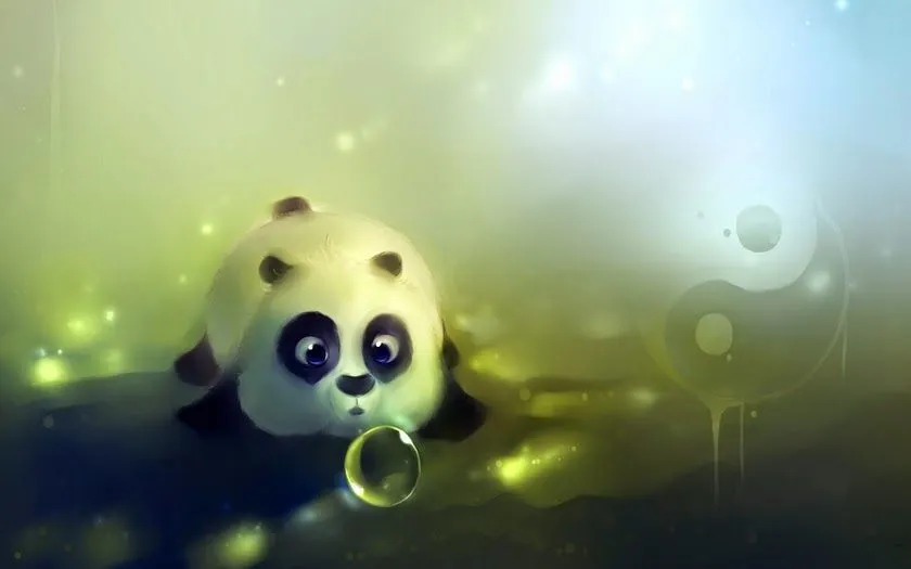 Pandas enamorados caricaturas - Imagui