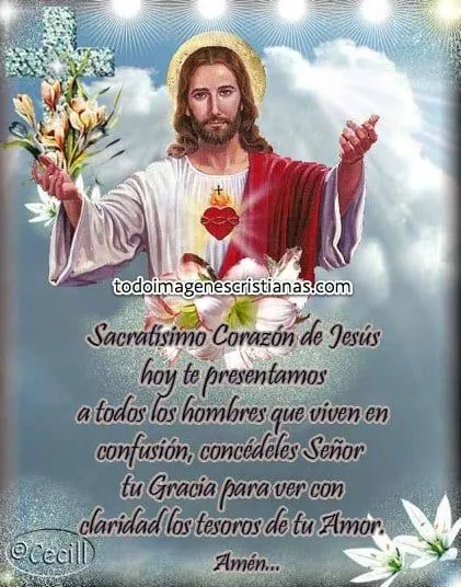 Sagrado Corazón de Jesús Archivos - Imágenes Cristianas Gratis