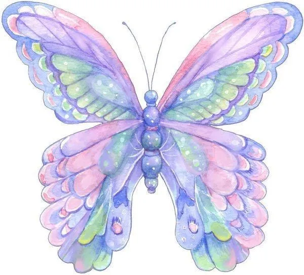 Moldes de bonitas Mariposas para pintar ~ lodijoella
