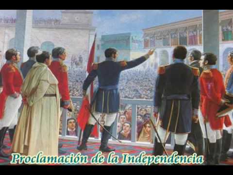 Independencia del Perú-Texto:Lic. Alcides Manrique Álvarez - YouTube