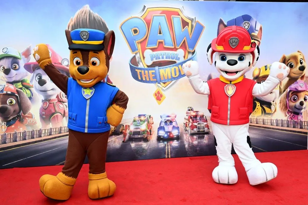 Inequality rising in the Paw Patrol universe