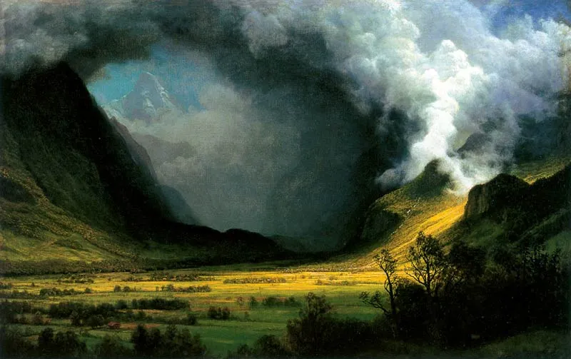 Los inmensos paisajes de Albert Bierstadt | Pintura y Artistas