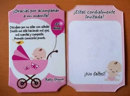 Invitación de baby shower CRISTIANO - Imagui