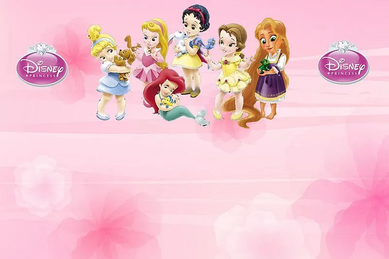 Invitaciónes de princesas Disney baby gratis - Imagui