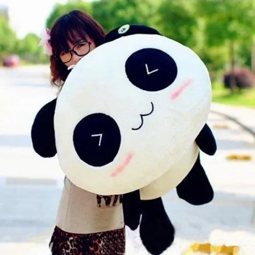 03 Kawaii felpa muñeca de juguete Animal Panda gigante almohada ...