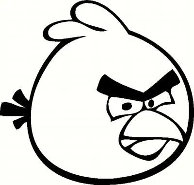 Láminas para Colorear - Coloring Pages: Angry Birds, lámina para ...