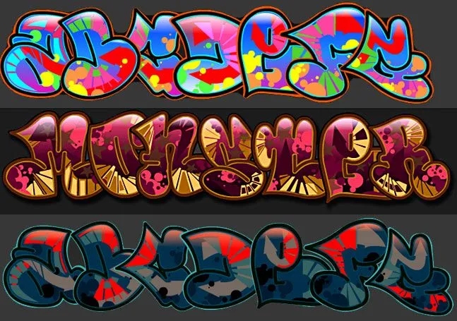 Letras de graffiti