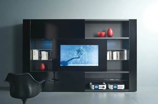 Librería de diseño, para televisión de diseño | Decoracion de Muebles