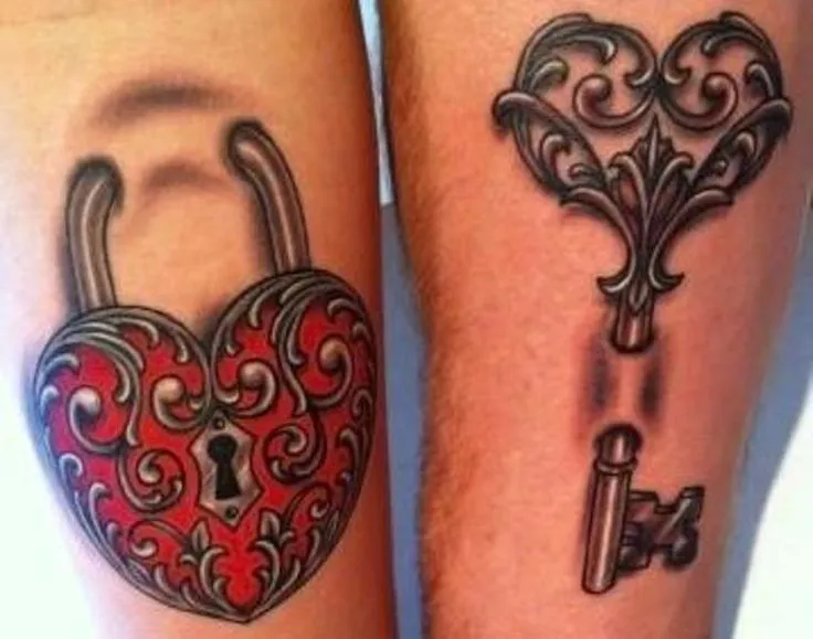 Llaves, candados y cerraduras: un tatuaje para compartir ...