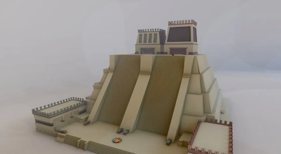 Así lucirá la maqueta monumental de Templo Mayor en el Zócalo