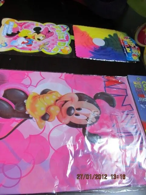 Manteles de Minnie Mouse - Imagui