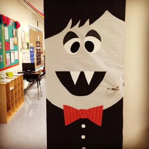 Manualidades: 12 ideas para decorar la puerta de clase en Halloween