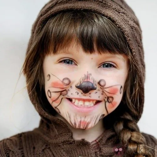 Maquillaje de gato para Halloween - Maquillaje de Halloween para niños -  Foto en Bekia Padres