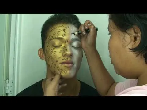Maquillaje Jaguar y Cebra Serie Fantasia - YouTube
