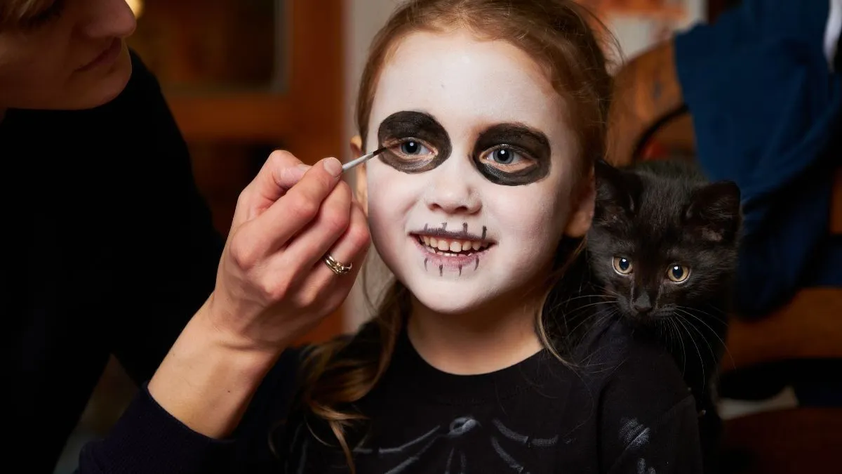 3 maquillajes de Halloween fáciles y rápidos para niños