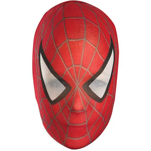 Mascara del hombre araña para colorear - Imagui