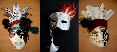 mascaras venecianas | Creaciones Andoriña
