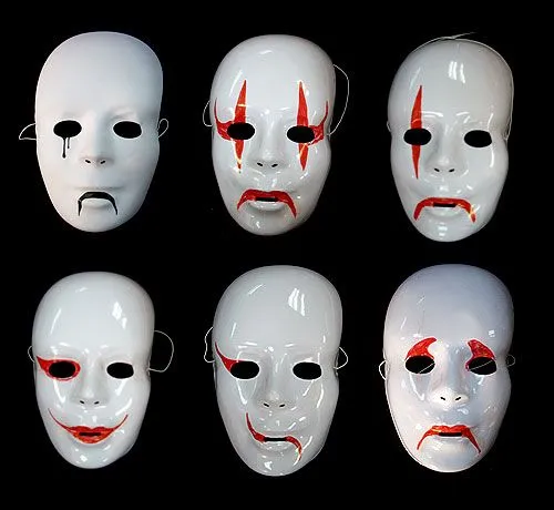 Mascaras de yeso pintadas para hombre - Imagui