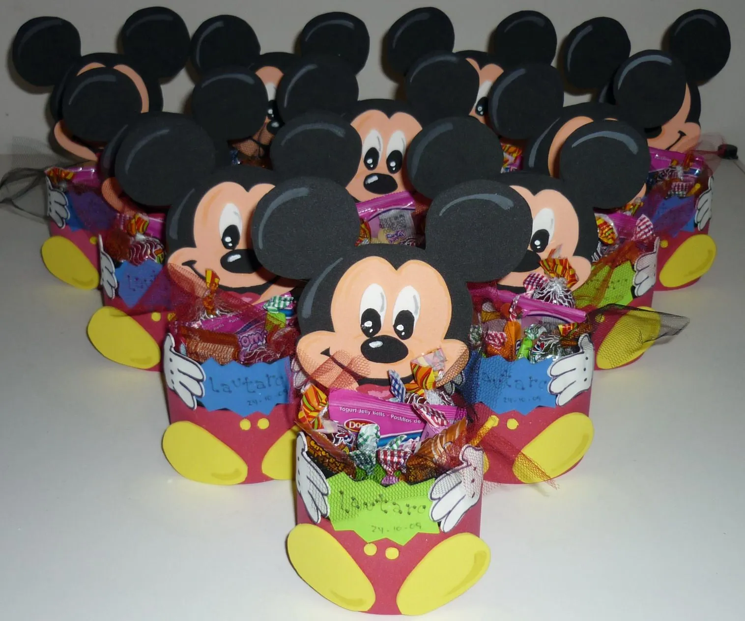 Mini Mandy: Golosinero de Mickey en Goma Eva