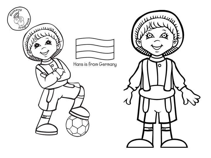 Las Misiones y los Niños: Dibujos para colorear de niños de ...