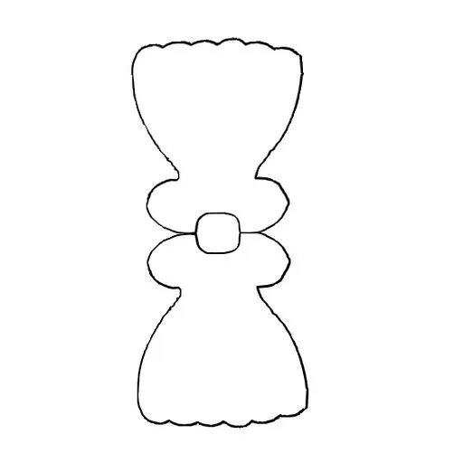 Molde de vestido de Minnie Mouse - Imagui