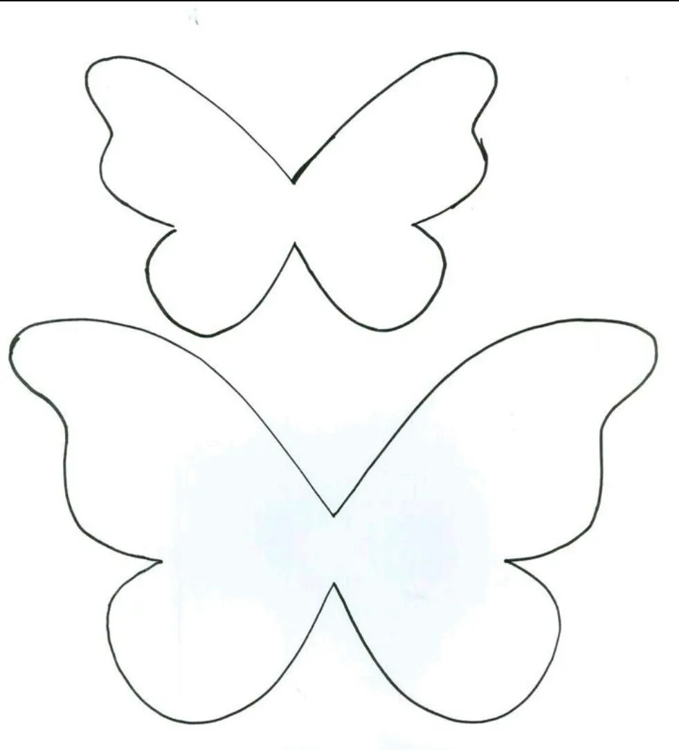 Moldes De Mariposas Para Imprimir Gratis Imagui