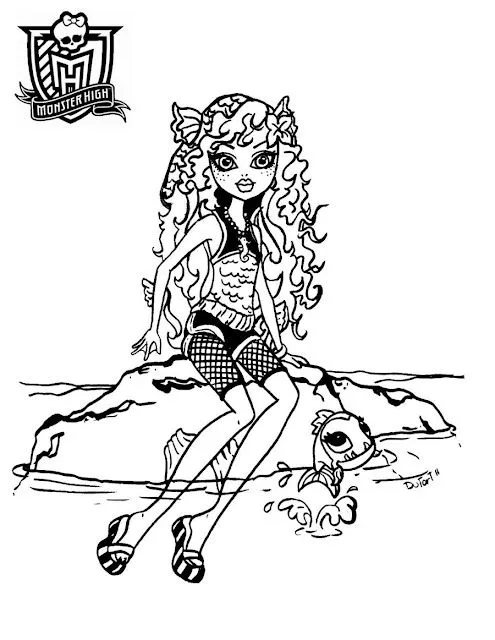 Dibujos para imprimir de las monster high babys - Imagui