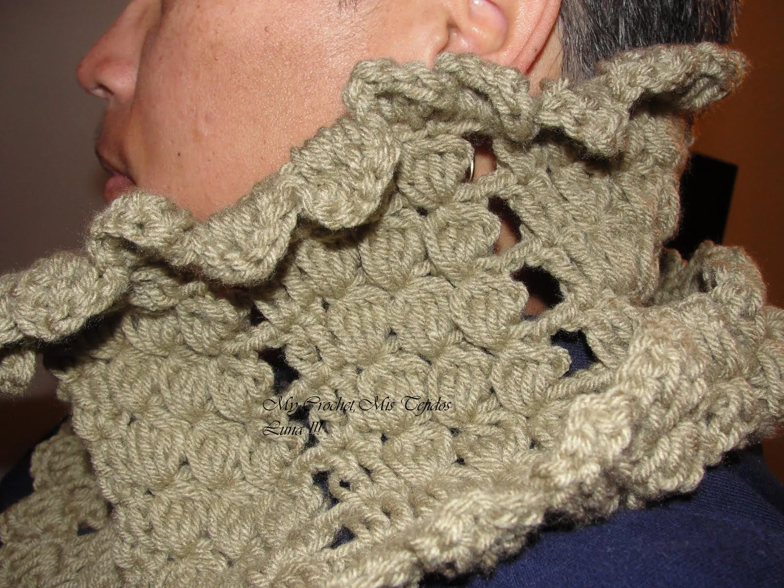 My Crochet , Mis Tejidos: Cuellos Tejidos para el friiiiioooo.