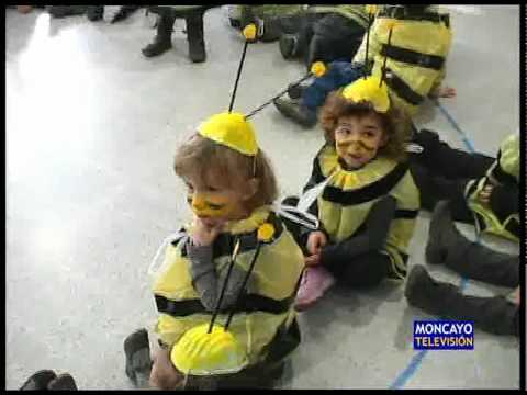 Los niños de la Escuela Infantil se transforman en abejas - YouTube