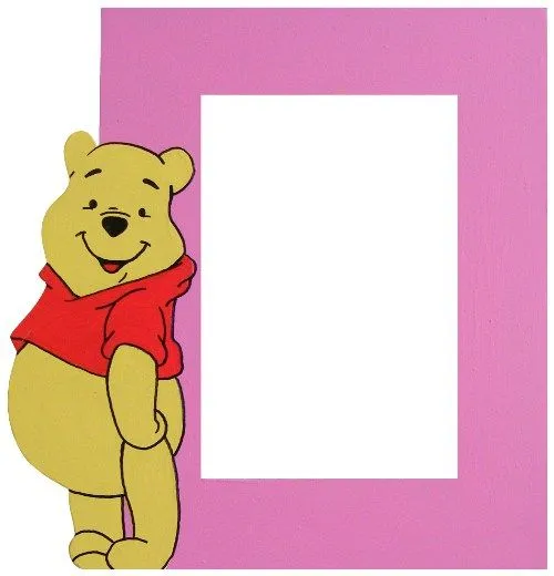 Other Furniture & Decor - Wooden Winnie the Pooh Frame / Pink was ...