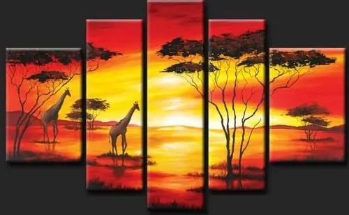 paisajes africanos cuadros decorativos - Buscar con Google ...