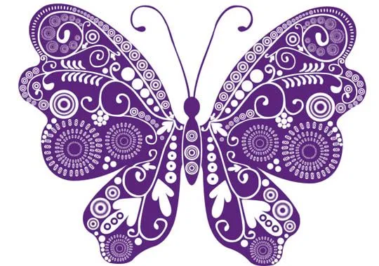 Palavras-chave: vector, borboletas, belas, silhueta, papel corte ...