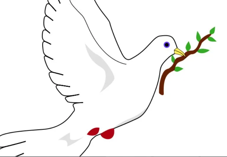 La paloma de la paz grande - Imagui