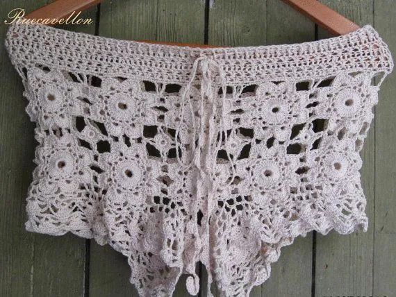 pantalones crochet on Pinterest | Crochet Pants, Crochet Shorts ...