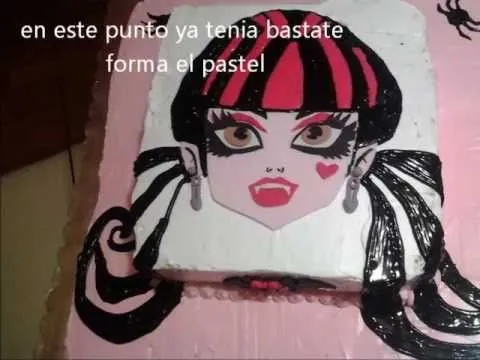 Pastel de Draculaura Monster High - YouTube