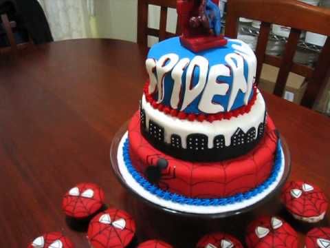 Pastel de Spiderman - YouTube