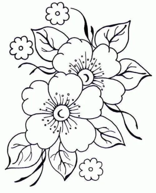 Patrones de flores para bordar - Imagui | DESEN 7-Çiçekler ...