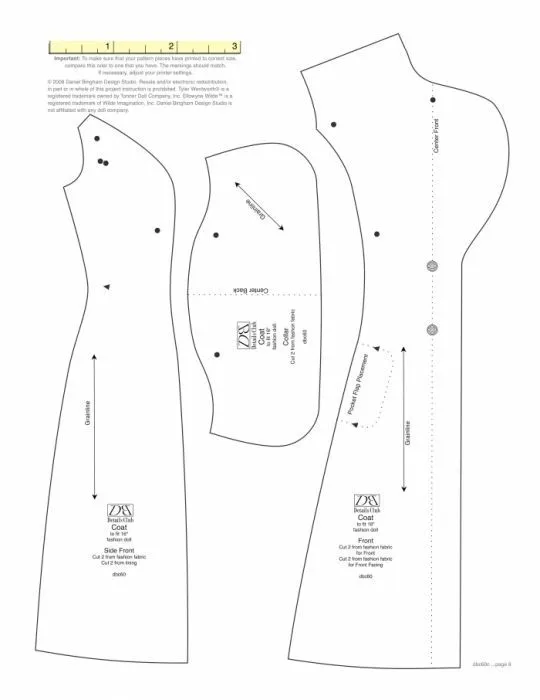 Modern trench coat pattern- part1 | molde de roupa | Pinterest ...