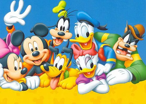 Los personajes más conocidos de Disney, reunidos en una sola web