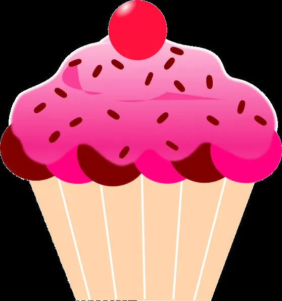 Pink Cupcake Clip Art at Clker.com - vector clip art online ...
