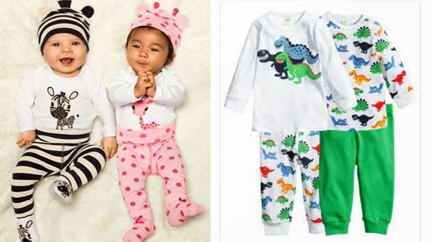 Pijamas para niños H&M 2014 | Moda Soleada
