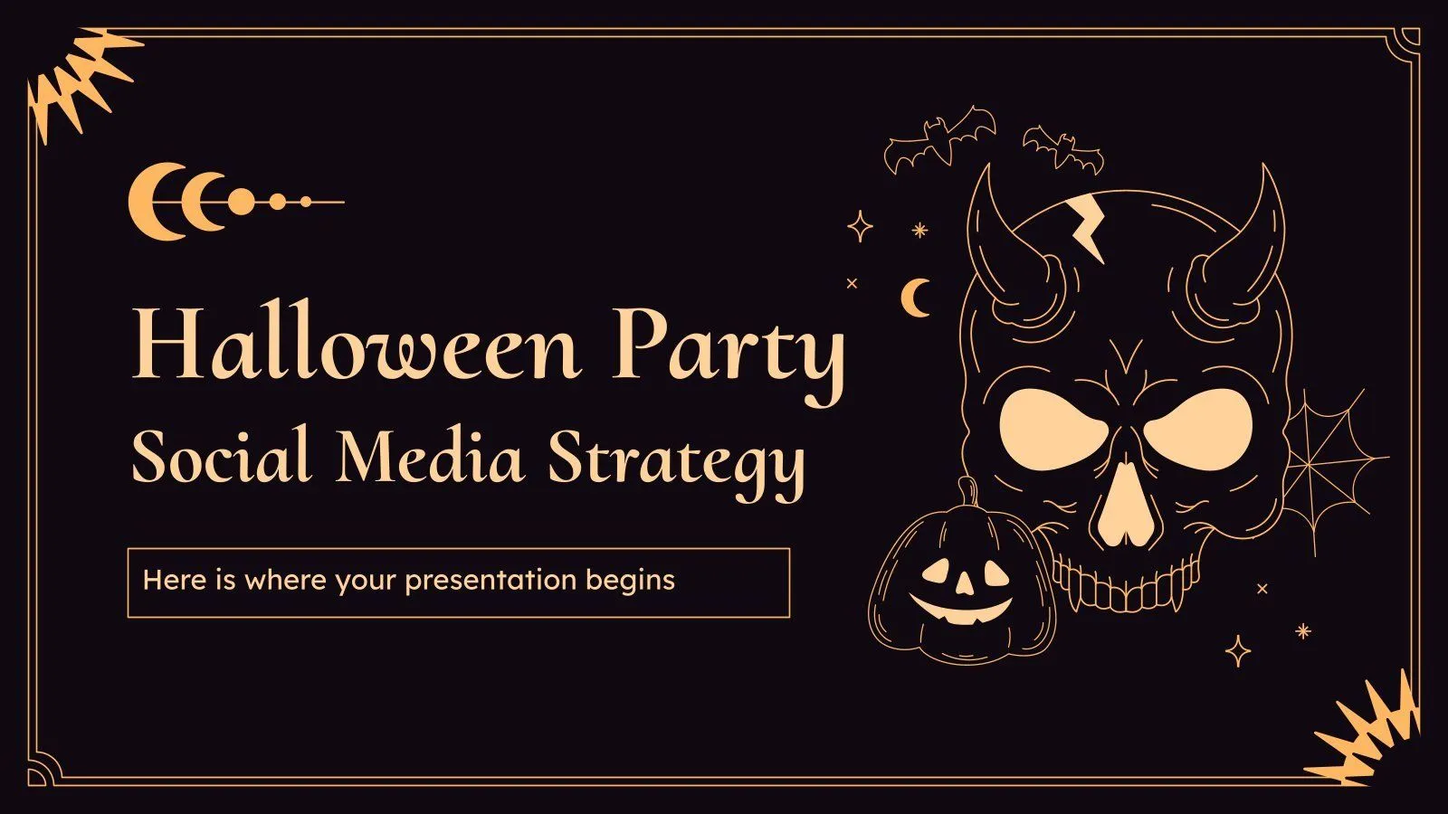 Plantillas gratis de Halloween para Google Slides y PowerPoint